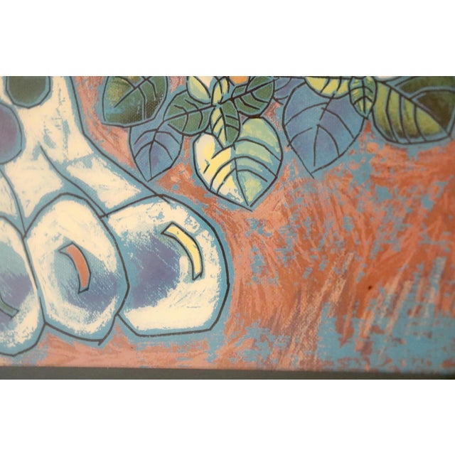 1990s Signed “White Tigers” Serigraph by Jiang Tiefeng For Sale In Tampa - Image 6 of 8