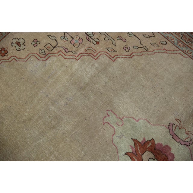 Vintage Distressed Tabriz Carpet - 8'3" X 12'1" For Sale - Image 12 of 13