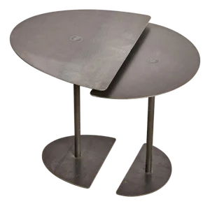 Demi-Lunes Side Tables by Pia Chevalier, Set of 2
