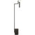 Modern Kelly Wearstler by Visual Comfort Signature Melange 52" Floating Disc Floor Lamp in Bronze with Alabaster For Sale - Image 3 of 3