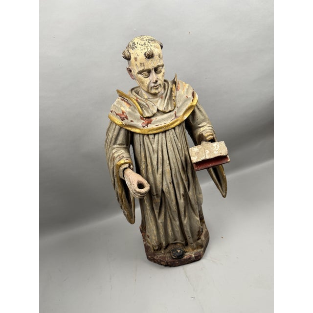 18th Century Saint Dominic, 18th Century, Oak For Sale - Image 5 of 12