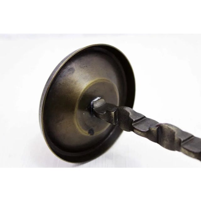 Mid-Century Brutalist Candleholder, 1960s For Sale - Image 6 of 11