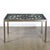 Silver Art Deco Antique Burnished Cast-Iron Gate Cocktail Table With Floral Detailing For Sale - Image 8 of 9