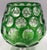Mid-Century Modern Faceted Vase in Emerald Green attributed to a design by Karel Wünsch for Nový Bor, Bohemia, 1960s For Sale - Image 12 of 15