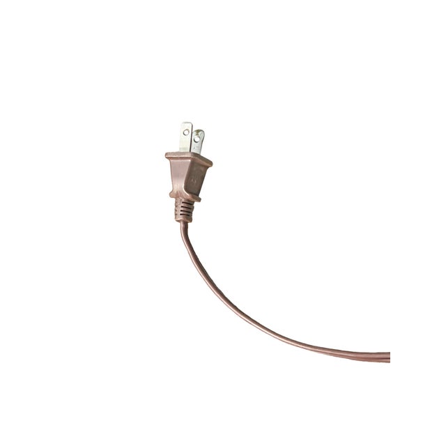 Metal Vintage Stiffel Brass Lotus Style Floor Lamp With Glass Table For Sale - Image 7 of 11