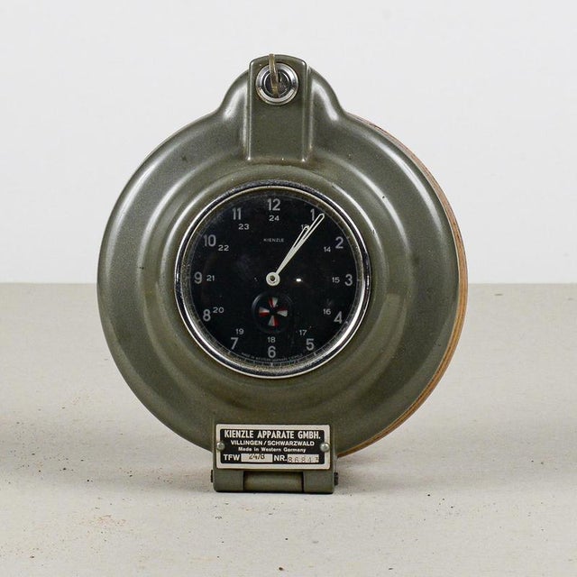 Industrial Clock from Kienzle Apparate GmbH, 1960 For Sale - Image 3 of 9