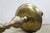 Mid 20th Century 2 Moroccan Etched Brass Altar Floor Candlesticks Candle Holders 36" For Sale - Image 9 of 13