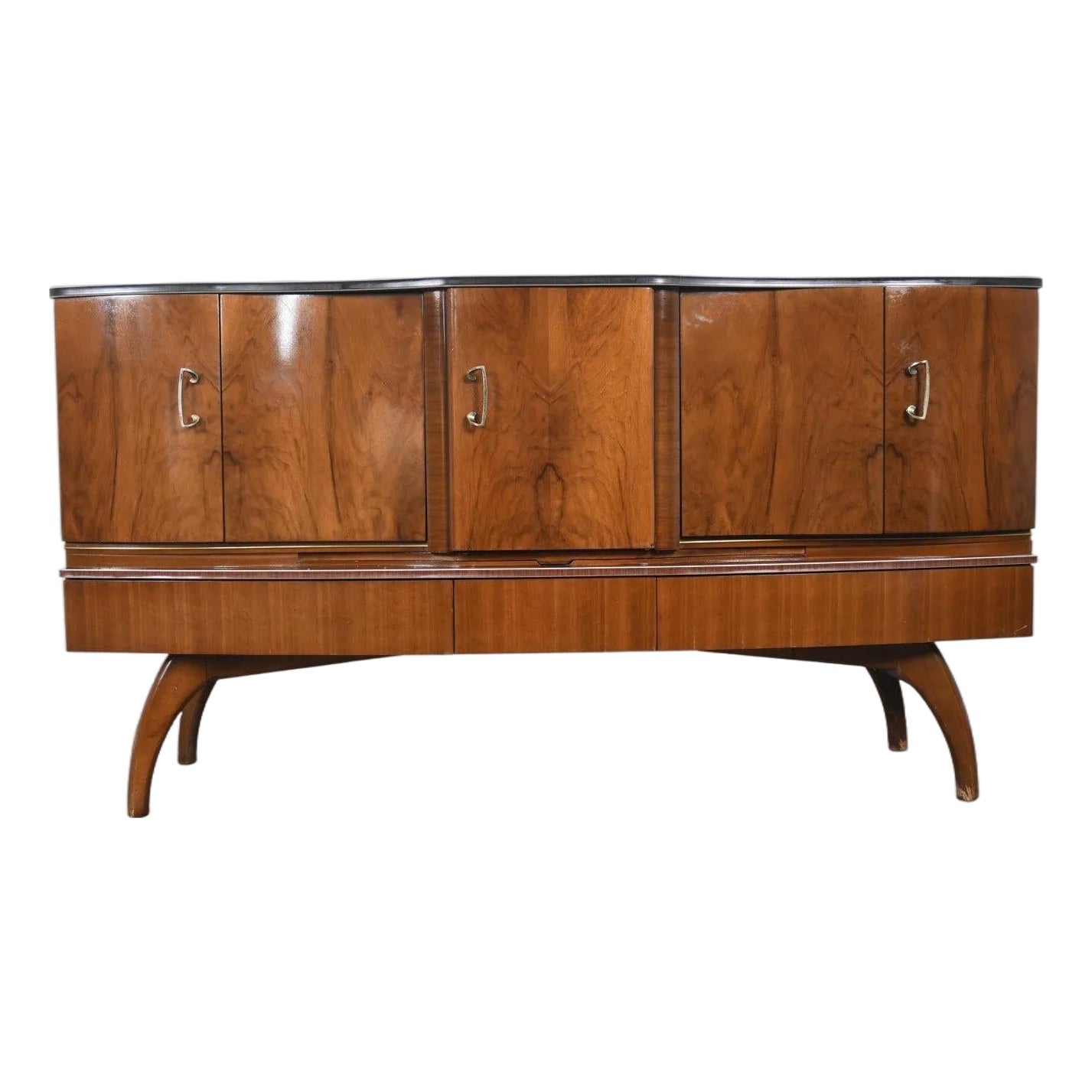 Mid 20th Century Art Deco Cocktail Bar by Beautility | Chairish
