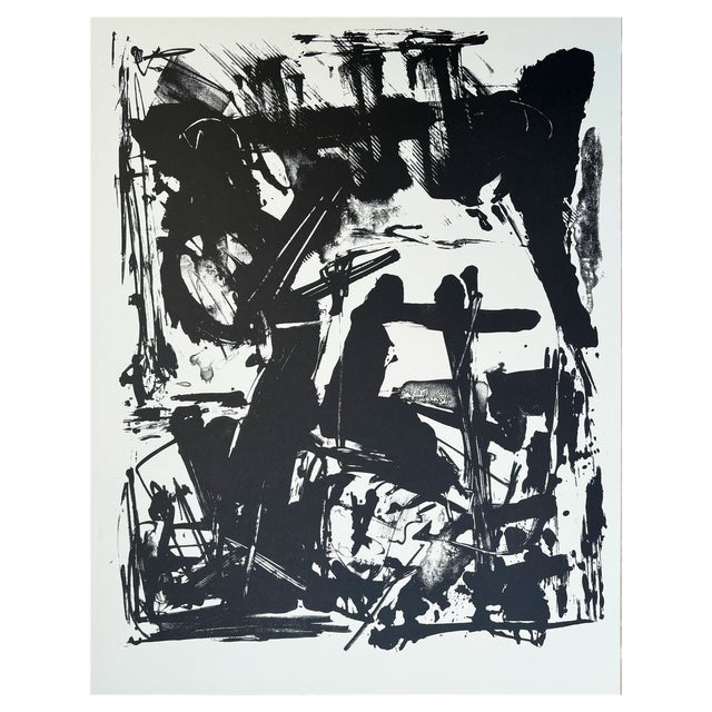 Emilio Vedova, Composition, 1966, Lithograph For Sale