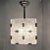 1960s Original Cut Glass With Nickeled Clips Box Cube Pendant Lights - Set of 3 For Sale - Image 5 of 12