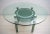 Round Italian Modern Crystal and Mirrored Glass Dining Table by Zelino Poccioni for MP-2, 1980s For Sale - Image 4 of 12