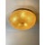 Venetian Amber Graniglia Budino Murano Glass Flush Mount by Simoeng for Simoeng For Sale - Image 4 of 9