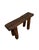 A rustic work table in larch wood dating back to the late 19th century, a piece with a strong lived-in feel, marked by...