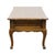 Willett Furniture Solid Walnut Country French Style 54" Accent Coffee Table For Sale - Image 10 of 12