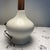 Vintage Danish Modern Style Leviton Ceramic & Wood Table Lamp For Sale In Phoenix - Image 6 of 8
