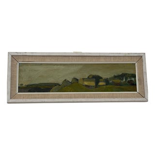 Kurt Törnqvist, House, 1947, Oil on Panel, Framed For Sale