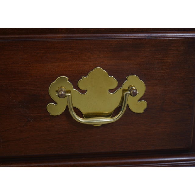 Henkel Harris Cherry 4 Drawer Bachelors Chest For Sale - Image 11 of 16