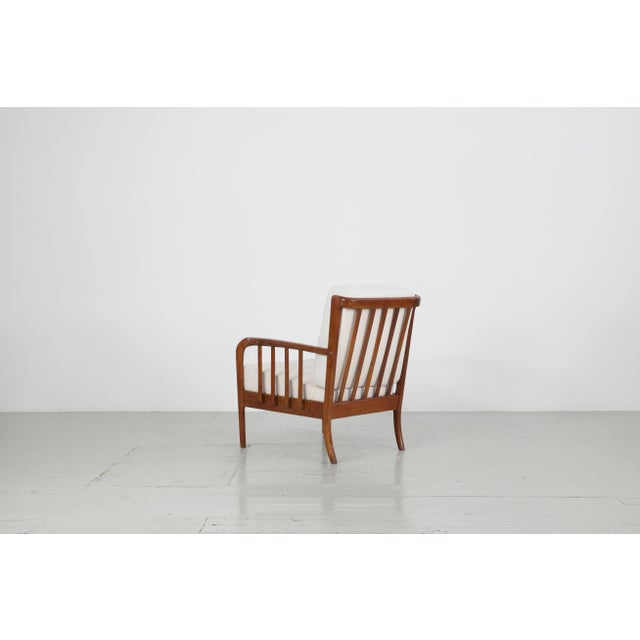 Wood Italian Armchair in the style of Paolo Buffa, 1940s For Sale - Image 7 of 18