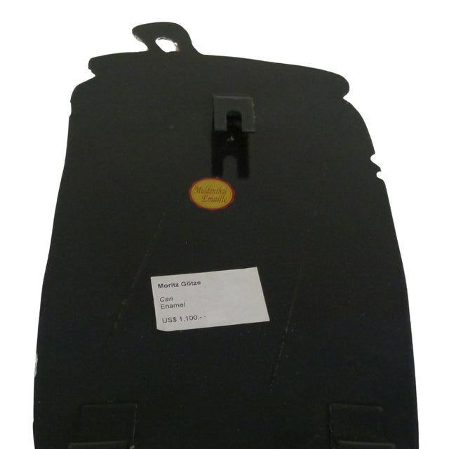 Moritz Götze "Nothing but Trouble" Enamel-on-Steel Pop Art Can For Sale - Image 9 of 11