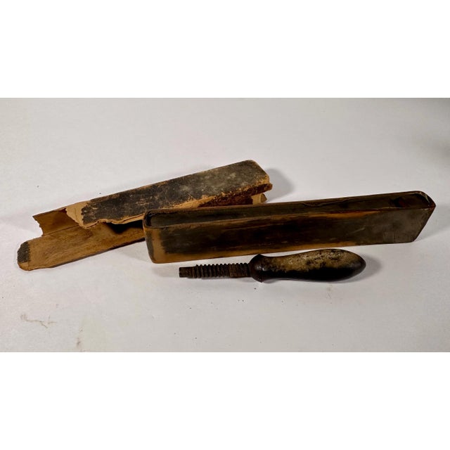 Antique Barber Razor Strap Bejamin F. Badger For Sale - Image 9 of 10