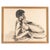 Evelyne Luez, Baoulé Woman, 1960, Ink Wash, Framed For Sale - Image 7 of 7