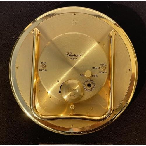 Metal Desk Clock from Maison Chopard For Sale - Image 7 of 13