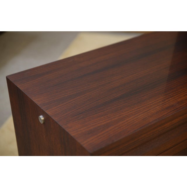 Brown Modèle T95 Desk by Osvaldo Borsani for Tecno, 1960s For Sale - Image 8 of 17