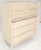 Sculptural Legs & Drawer Pulls White Wash Bone Tone 5 Drawers Mahogany Dresser For Sale - Image 10 of 10