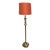 1970s Twisted Brass Floor Lamp For Sale