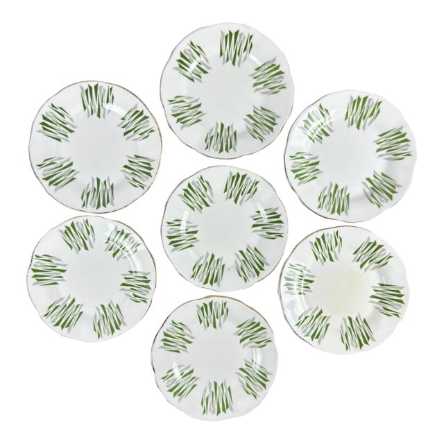 Vintage English "Kon Tiki" Elizabethan China Plates For Sale