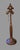 Glass Early 20th Century Handel Co. Table Lamp With Floral Decorated Reverse Painted Glass Shade For Sale - Image 7 of 12