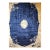 Antique Art Deco Chinese Oversized Rug, Handwoven Wool, Cranes & Butterflies Design, Navy & Tan, 14' X 19' For Sale