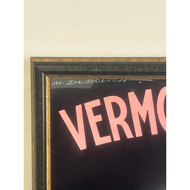 Marcello Dudovich Vermouth Bianco Martini & Rossi, Torino Poster, Framed For Sale - Image 12 of 15