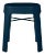 RS Barcelona Ombra Indoor/Outdoor Low Stool, Blue For Sale