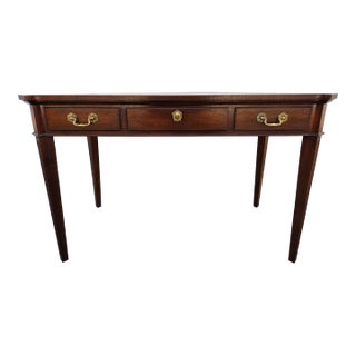 Baker Milling Road Mahogany Writing Desk For Sale