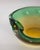 Glass Vintage Italian Murano Glass Submerged Emptier Tray, 1970s For Sale - Image 7 of 9