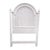 This striking pair of vintage Tommy Bahama twin headboards features a tall arched design with woven paneling and turned...