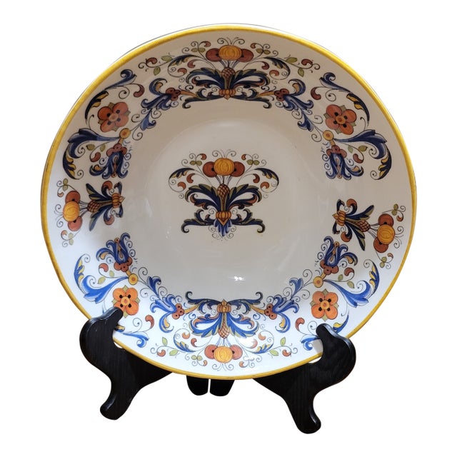 Vintage Italian Ceramic Bowl For Sale