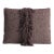 Lancaster Signature Fringe Pillow in Berber Aubergine For Sale