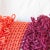 Orange & Red Textures from the Loom Pillow by Com Raiz For Sale - Image 6 of 9