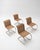 Mid-Century Modern MR10 Chairs by Ludwig Mies van der Rohe for Roche Bobois, Germany, 1927, Set of 4 For Sale - Image 3 of 8