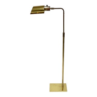 1970s Koch & Lowy Brass Floor Lamp For Sale
