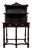 19th Century English Bobbin-Turned Oak Side Table For Sale
