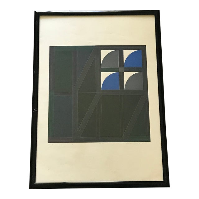 Gordon House Original Serigraph, Signed, Numbered 49/50, Dated '65 For Sale