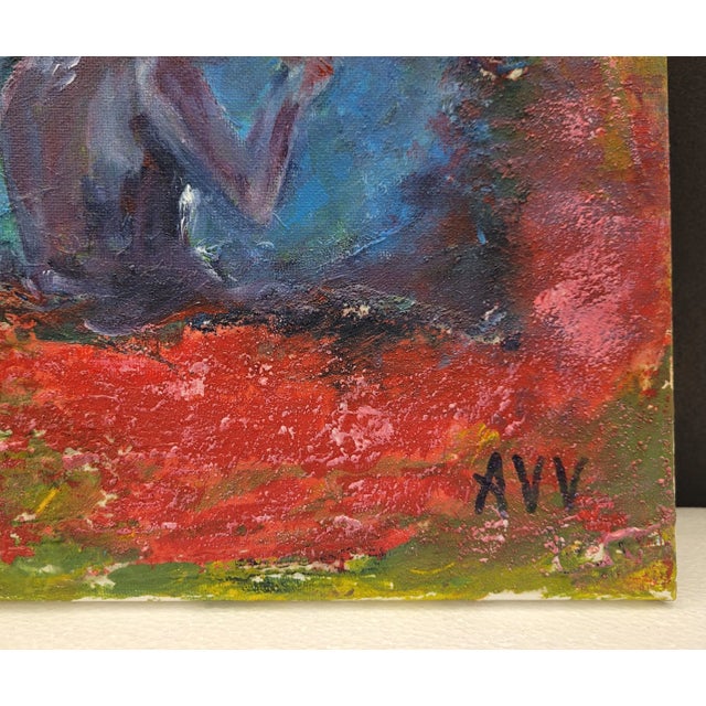 Contemporary Henar Sastre, Seabed, 21st Century, Acrylic on Canvas For Sale - Image 3 of 8