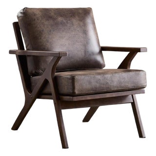 Mid Century Modern Accent Chair – Upholstered Armchair For Sale