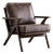 Mid Century Modern Accent Chair – Upholstered Armchair For Sale