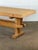 Scandinavian Modern Trestle Dining Table in Pine, Sweden, 1970s For Sale - Image 8 of 9