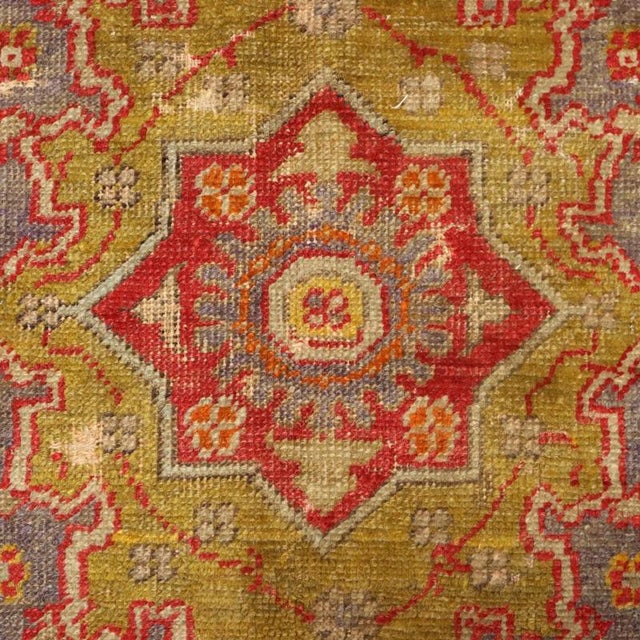 Vintage Turkish Kaisery Rug For Sale - Image 4 of 10