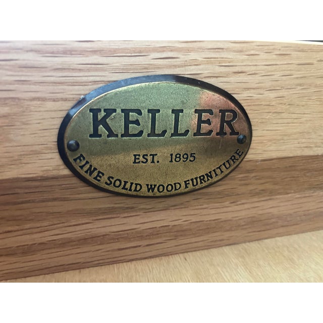 1990s Vintage Keller Furniture Chestnut Creek Collection Solid Oak